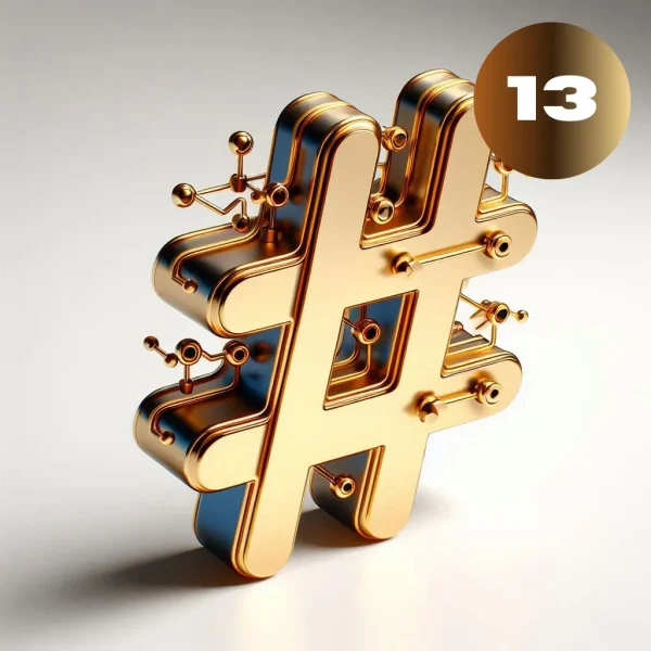 Aula 13: Como usar hashtags e SEO no Kwai para aumentar alcance.